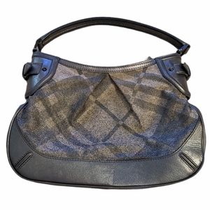 Burberry shimmer check degrade medium fairby hobo